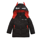1-Year-Old BOY'S Quilted Cotton Coat Korean-style Infants Child Thickening down Cotton 3-Year-Old Monster Cartoon Coat Children