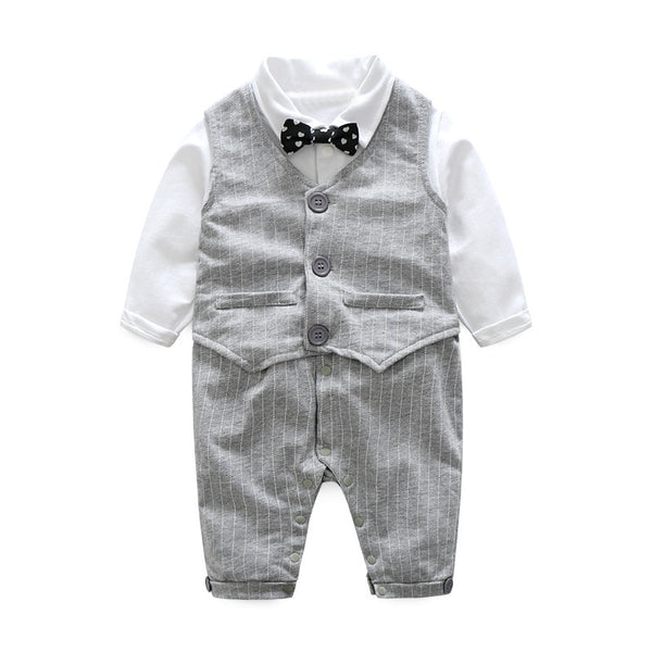 2016 baby Boys Wedding Clothes Kids Formal Suit Boy Shirt+Vest+Pants O ...