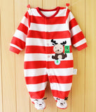 2017 Baby Rompers Newborn Baby Clothes Long Sleeve Animal Cute Boy Clothing Set Polar Fleece Baby Girl Clothes Set Kid Jumpsuit