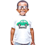 2017 New arrival kids brand clothing summer baby boys clothes short sleeve t shirt Beetle Cotton bus c printing tee tops taxi