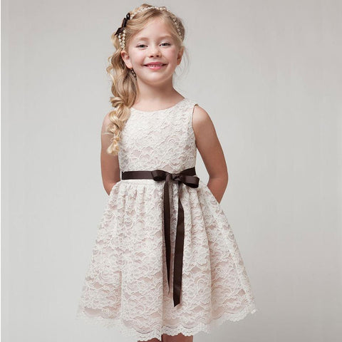 2017 SUMMER NEW Children Clothes Girls Beautiful Lace Dress Quality Wh –  ToysZoom
