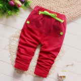 2018 Spring and summer   baby harem pants 100% cotton Good quality baby boy pants girls casual pants 0-3 year baby pants