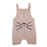 2018 Toddler Baby Boy Girl Knitting Romper Jumpsuit Winter Suspender Animal 3D Ear Baby Clothes Playsuit Outfit