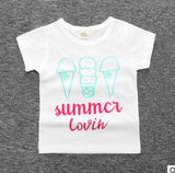2018 baby tshirt for girl Summer children girls t shirts toddler tees kids t-shirt clothes clothing infants bebe girl tops 3-24m