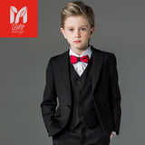 2017 children's leisure clothing sets kids baby boy suits Blazers Dress vest gentleman clothes for weddings formal clothing