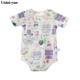 2018 pullover Summer Baby Romper Baby Clothing Newborn Baby Boy Clothes Duck Baby Overall Bebe Clothes roupa de bebe menino 3M24