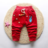 2018 spring autumn   South Korean Fashion style cotton high quality baby pants 0-2 year baby boy /girls children pants