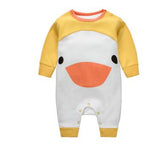 2018 Baby girls Clothes cute Cartoon Newborn girls Long Sleeve baby Rompers baby Boys Clothes roupas de infantil costumes