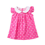 2018 Kids Baby Girls Polka Dot Summer Dresses Toddler Princess Sundress Cute Summer Outfit Clothing