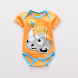 2018 NEW Baby boys girls Romper short sleeve infant rompers Jumpsuit cotton Baby Rompers Baby summer Clothing mix design