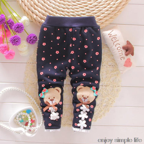 2018   winter baby warm pants fall and winter fleece Footless   infant knit trousers size 0-2 years baby