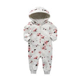 2018 orangemom official store baby boy clothing grey infant baby clothing cotton hoodies jumpsuit children rompers for babies