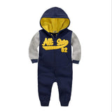2018 spring Baby rompers Newborn Cotton tracksuit Clothing Baby Long Sleeve hoodies Infant Boys Girls jumpsuit baby clothes boy