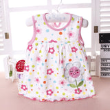 2018 summer   high-quality baby princess dress, 0-1 ye old baby girl,  born baby girl cotton clothes, we formal dress