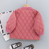 Children's Parkas Winter Jacket For Girl Boys Winter top Coat Kids Warm Thick Velvet Hooded Baby Coats causal Outerwear