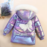 2023 Girl Thicken Coat Winter Cotton Jacket for Girls Clothes Waterproof Child Clothing Snow Wear Kids Outerwear Parka 3 9 Years