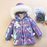 2023 Girl Thicken Coat Winter Cotton Jacket for Girls Clothes Waterproof Child Clothing Snow Wear Kids Outerwear Parka 3 9 Years