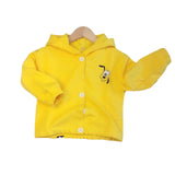 2023 Autumn Coat Toddler Baby Kids Boys Girls Clothes Hoodies Cartoon Daisy Hoodie Pattern Sweatshirt Tops Clothing 1-7year