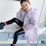 Girl High-quality Rain-proof and Durable Leather Warmth Down Padded Jacket Coat