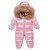 2023 Winter Kids Jumpsuit Overalls for Boy Children Thick Ski Suit Girl Duck Down Jacket Toddler Baby Snowsuit Fur Coat 0-3Years