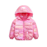 2023 Winter Products Children's Lightweight Down Jacket Boys and Girls White Duck Down Girls' Colorful Child Kids Outwear