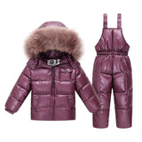 -30℃ orangemom Russia winter jacket for girls boys coats & outerwear , warm duck down kids boy clothes shiny parka ski snowsuit