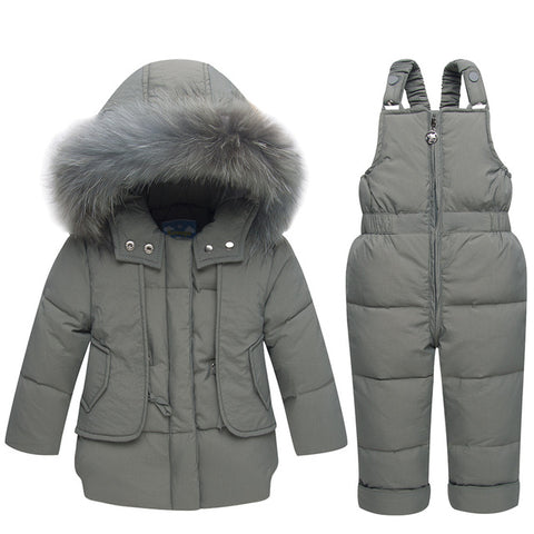 '-35 Degree 2018 Winter Warm Baby Duck Down Jacket for Boy Girl Childr ...