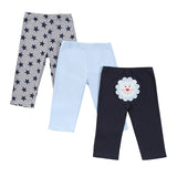 3pcs/lot Baby Pants Spring&Summer Lovely Cotton Infant Pants Newborn Baby Boys Girls Unisex Pants Bebe Clothing 0-12M Kids Pants