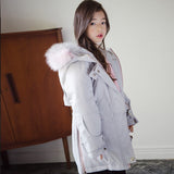 5 6 8 10 12 14 Y Teen Kids Winter Jacket for Girls Warm Fur Hooded Thick Coat Parkas Girls Long Outerwear Girls Clothing