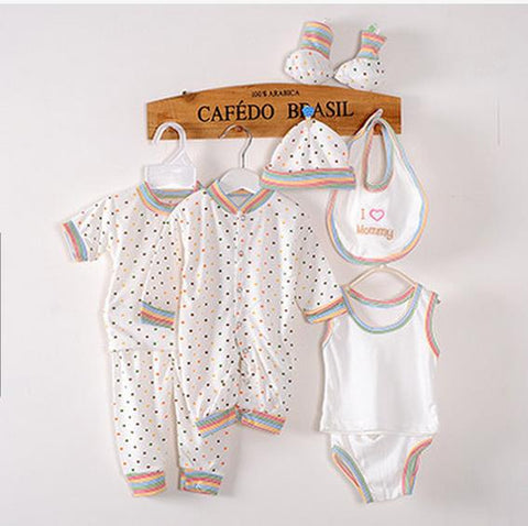 8pcs/set suits for babies clothing tracksuit  born baby infant underwear boy clothes unisex suit   born girl clothes sets