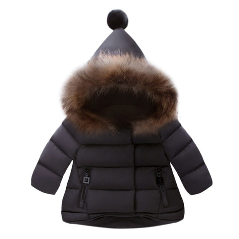 ARLONEET Baby Girls Jacket Autumn Winter warm coat For Girls Warm Hooded Outerwear Coat For Boys Jacket Coat Clothes L0926