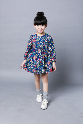 Princess Embroidered Baby Blue Dress For Small Girls Formal Kids Baby Blue  Dress With Bow Available In Sizes 80 120 From Arraywu, $14.54 | DHgate.Com
