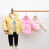 Autumn And Winter Children's Down Padded Jacket Girl's Cotton-Padded Jacket Baby Baby Boy Winter Jacket Padded Jacket Top