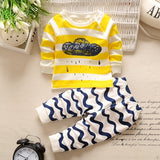 Baby Boys Clothes Set Cotton Newborn Baby Girl Boy Clothing Long Sleeve T Shirt +Pant Suits Autumn Infant Costume Outfit