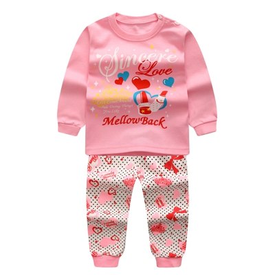 Baby Girls Boy Clothes Cute Long Sleeve T-Shirt Top+Pant Suits Newborn Baby Infant Toddler Clothing Set Outfit Costume