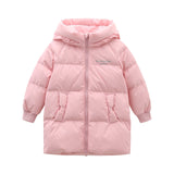 BOSIDENG   winter down jacket children down coat 90% duck down outwear cute kids coat Magic Hat T00145272