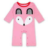 Baby Boys Girls Fox Romper Costume Infant Animal Jumpsuit Newborn Spring Long Sleeve One Pieces Clothes Ropa Bebe
