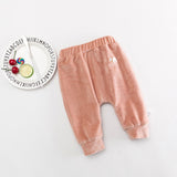 Baby Boys Winter Thicken Cashmere Warm Diaper Trousers Girls Long Pants Infants 1st Velveted Warm Legging Fills Pencil Pants