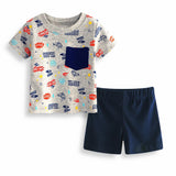 Baby Clothing Set Girl Outfits Summer Baby Boy Top+Shorts Baby Cotton Baby Boy clothes Cheap Newborn Clothes Set Infant Clothes