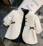 Baby Coat For Girls Winter Autumn Warm Jackets Kids Fur Snowsuit Girl Overcoat Infant Velvet Thick 2 6 years Snow  Coat Fashion