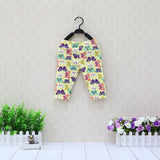 Baby Cotton Long Pants Elastic Waist Leggings Girls Soft Bottoms Children Clothes Butterfly Pattern New Clothing Kids Suits 2018