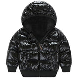 Baby Cotton Overcoat Jacket Boys' Clothes Girl's Toddler's Brushed Thick Winter Down Coat