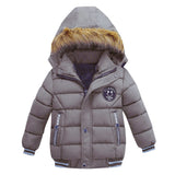 Baby Thicken Coat Children Winter Jacket Coat Boy Jacket Warm Hooded Kids Clothes Outerwear Infant Keep Warm Clothing