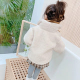 Baby Girl Boy Fleece Jacket Infant Toddler Child Sheeplike Warm Coat Winter Spring Autumn Baby Outwear Casual Baby Clothes 1-7Y