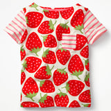 Baby Girl Tops Tee Clothing Boys T-Shirts For Newborn Bebes Clothes Strawberry Fruit Blouse Cotton Kids Children Enfant T Shirt