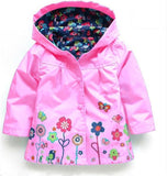 Baby Girls Jacket 2018 Autumn Winter Jackets For Girls Windbreaker Boys Kids Outerwear Coats For Girls Raincoat Children Clothes