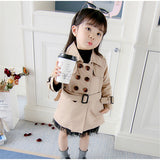 Baby Kids Trench Coat Fall Thin Style Toddler Girl Jacket Windbreaker Baby Boys Girls Clothes Children Trench Coat Outerwear