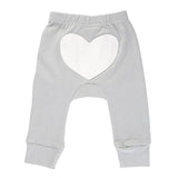 Baby Pants Heart Patchwrok PP Pants Enfant Cotton Infant Leggings Newborn Boys Girls Pants Clothing 2018 New Baby Trousers 0-24M