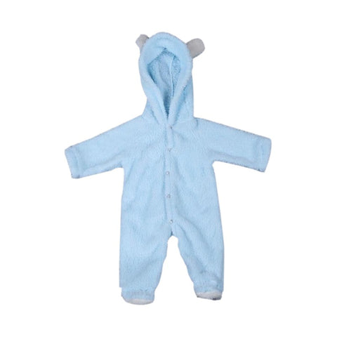 Baby Rompers Newborn Baby Girl Clothes Set Cute 3D Bear Ear Jumpsuit Baby Boy Clothes Set Autumn Winter Warm Baby Clothing Sets