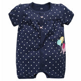 Baby Rompers Summer Baby Girl Clothes 2017 Baby Boys Clothing Sets Short Sleeve Newborn Baby Clothes Roupas Bebe Infant Jumpsuit